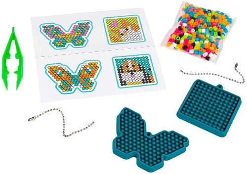 Развивающая игра Bondibon Мозаика с формами. Кошка, собака, бабочки ВВ5787