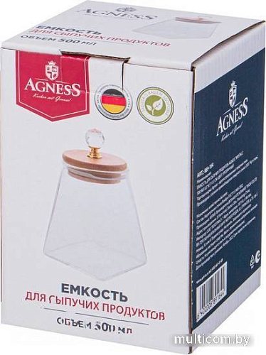 Посуда для хранения продуктов Agness 889-164