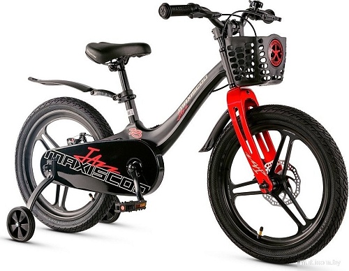 Детский велосипед Maxiscoo Jazz Pro 18 2025 MSC-J1845P (обсидиан, разобранный)