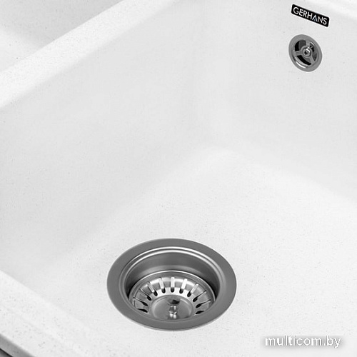 Кухонная мойка Gerhans C02 (белый)
