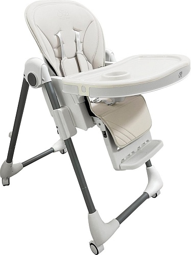 Высокий стульчик Sweet Baby Roma (светло-серый)