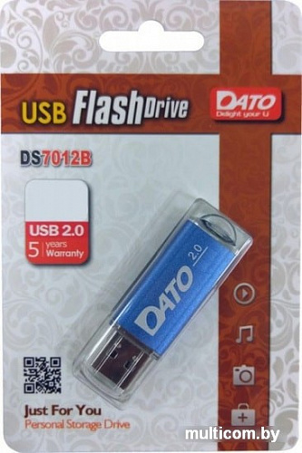 USB Flash Dato DS7012 16GB (синий)