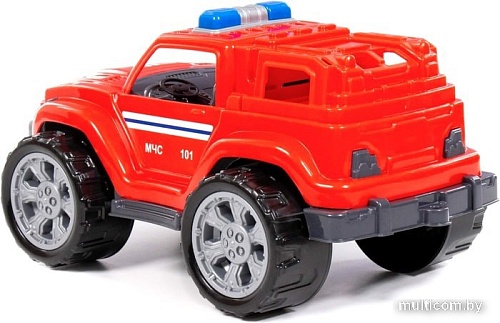Игрушечный транспорт Полесье Легион пожарный в сеточке 83968