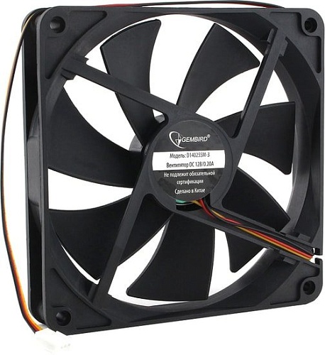 Кулер для корпуса Gembird D14025HM-3