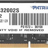 Оперативная память Patriot Signature Line 32GB DDR4 SODIMM PSD432G32002S