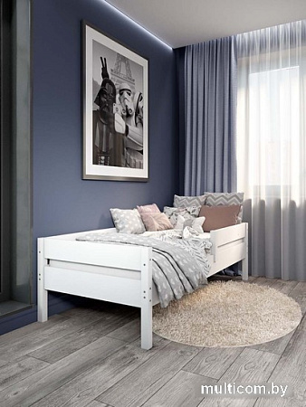 Кровать-тахта EcoWood Барселона 80x160 ECO.001.00052.80-160.W