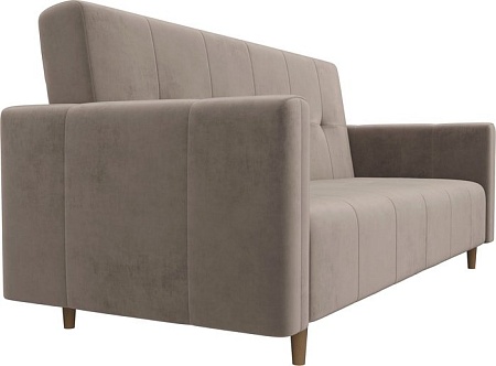 Диван Mebelico Вест 108714 (велюр, коричневый)