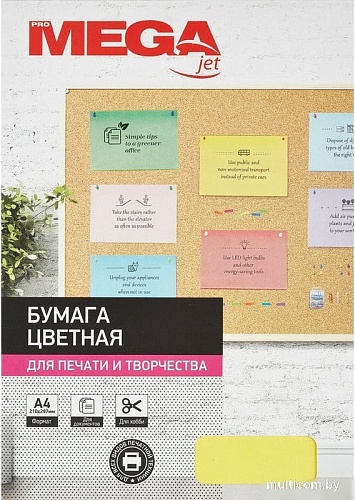Офисная бумага ProMega А4 80 г/м2 866186 (100 л, микс интенсив)