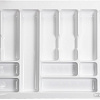 Лоток для столовых приборов AKS Comfort 80x490 (белый)