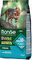 Сухой корм для кошек Monge Bwild Tonno Sterilised 1.5 кг