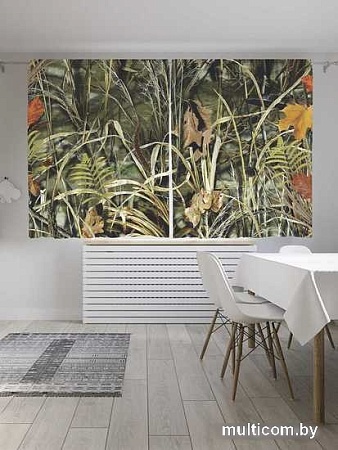 Комплект штор JoyArty Плотные кусты 1.45x1.8 м pox_8342_145x180 (2 шт)