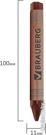 Восковые мелки BRAUBERG Академия 227287 (12 цв)