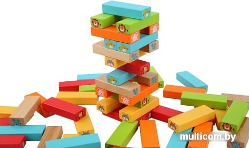 Развивающая игра Lucy & Leo Падающая башня. Угадай кто LL236