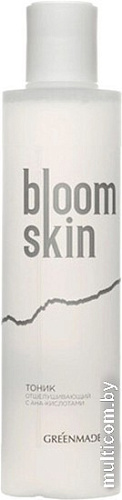 GreenMade Тоник для лица Отшелушивающий с АНА-кислотами Bloom Skin (200 мл)