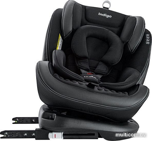 Детское автокресло Indigo Aero Pro Isofix ST-3 (черный/белый)