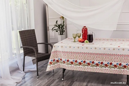 Скатерть Stolima Барыня-сударыня 821 Маковый (90x140)