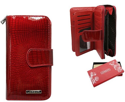 Кошелек Cedar Lorenti 76116-RSBF-RFID (красный)