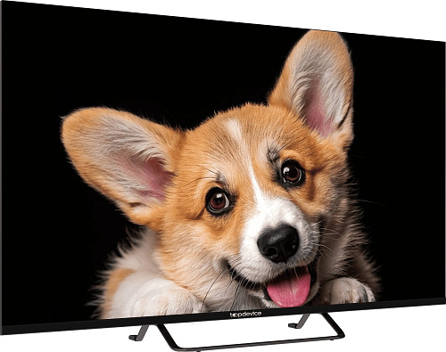 Телевизор Topdevice 43&quot; SMART TV YаOS 03 (черный)