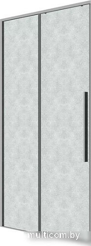 Душевая дверь Grossman Galaxy 70x195 1/2.K33.01.70.10.02 (хром/шиншилла стекло)