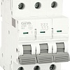 Выключатель автоматический GEYA GYM9-3P-63B 3P 63A B 6kA 3M GYM93P63B