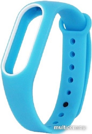 Ремешок Xiaomi для Mi Band 2 (голубой/белый)