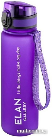 Бутылка для воды Elan Gallery Style Matte 1л 280092 (лаванда)