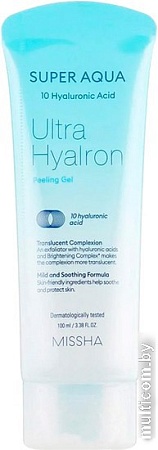 Missha Пилинг для лица Super Aqua Ultra Hyalron Peeling Gel (100 мл)