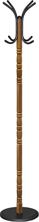 Вешалка для одежды Sheffilton SHT-CR14 163095 (золотой дуб/черный)