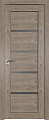 Межкомнатная дверь ProfilDoors 2.09XN 70x200 (каштан темный/стекло графит)