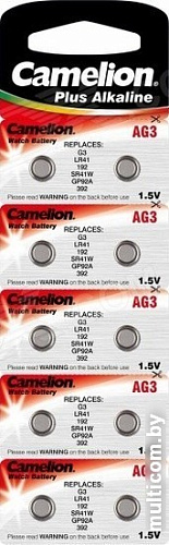 Батарейки Camelion LR41 10 шт. [AG3-BP10]