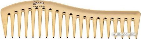 Расческа гребень Janeke Haircomb AU805 (золото)