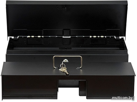 Кэшбокс Атол FlipTop-B (черный)