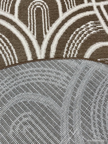 Ковер для жилой комнаты Safyun Bravo SN550-LIGHT-BROWN-OVAL (0.8x1.5)