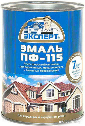 Эксперт ПФ-115М Глянцевый 0.8 кг (вишневый)