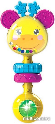 Погремушка Азбукварик Люленьки Жирафик 2691
