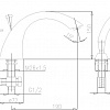 Смеситель Armatura Ametyst 405-210-00