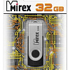 USB Flash Mirex Swivel Black 32GB [13600-FMURUS32]