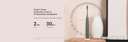 Электрическая зубная щетка Oclean Air 2T Sonic Toothbrush (зеленый)