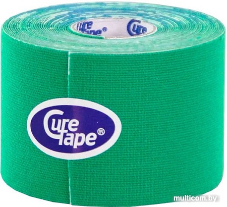 Тейп CureTape Classic 5 см x 5 м 161216 (зеленый)