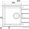 Кухонная мойка Franke Sirius 2.0 S2D 611-62 (435) Tectonite 143.0628.361 (белый)