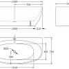 Ванна BelBagno BB83 150х78