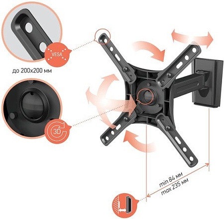 Кронштейн Vobix VX-4233W