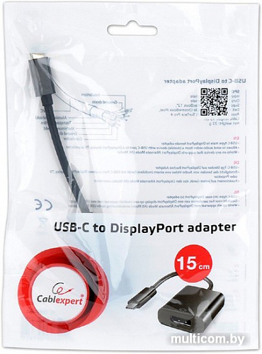 Адаптер Cablexpert A-CM-DPF-01