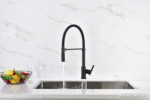 Смеситель Paulmark Halt HA214021-NI (стальной/никель)