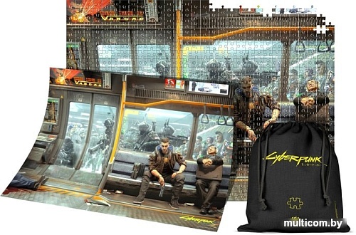Пазл Good Loot Cyberpunk 2077 Metro (1000 элементов)