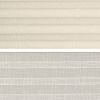 Плиссе Delfa Basic Crush СПШ-35101/3504 Basic Transparent (43x160, кремовый/белый)