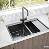 Кухонная мойка Paulmark PM227851-GML