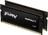 Оперативная память Kingston FURY Impact 2x8GB DDR3 SODIMM PC3-12800 KF316LS9IBK2/16