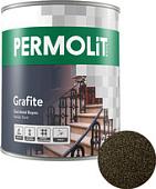 PERMOLIT Grafite антикоррозийная с эффектом металлик 1771 2.5кг (антрацит)