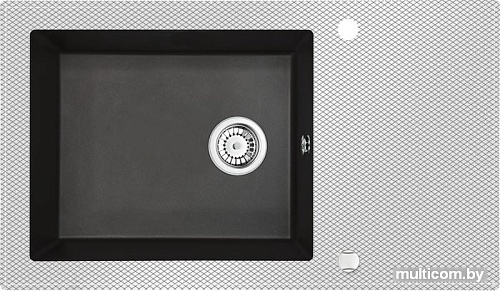 Кухонная мойка Deante Capella ZSC GK2C (графитовый металлик)